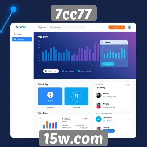 Interface do 7cc77 é intuitiva e acessível
